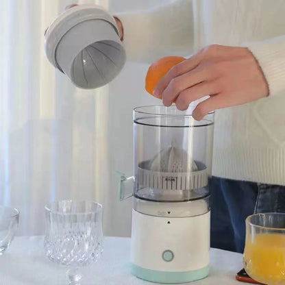 Exprimidor Eléctrico Portátil – Jugo Fresco en un Click!